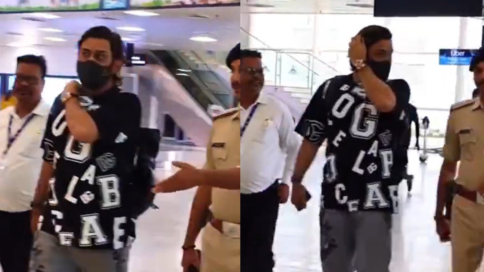 WATCH- MS Dhoni returns from USA vacation; CSK still mulling over various retention scenarios