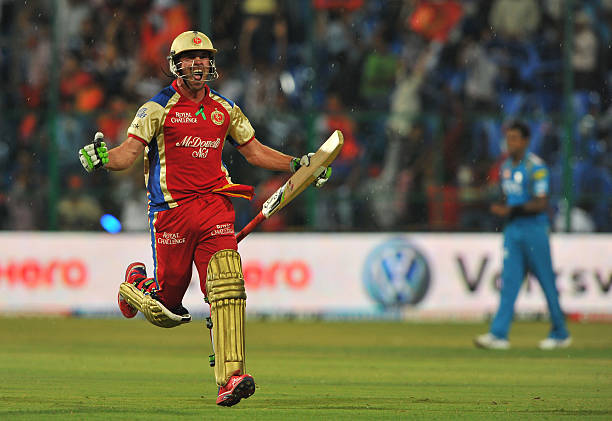AB de Villiers has scored 581 runs against Rajasthan Royals in the IPL. (photo - Getty)