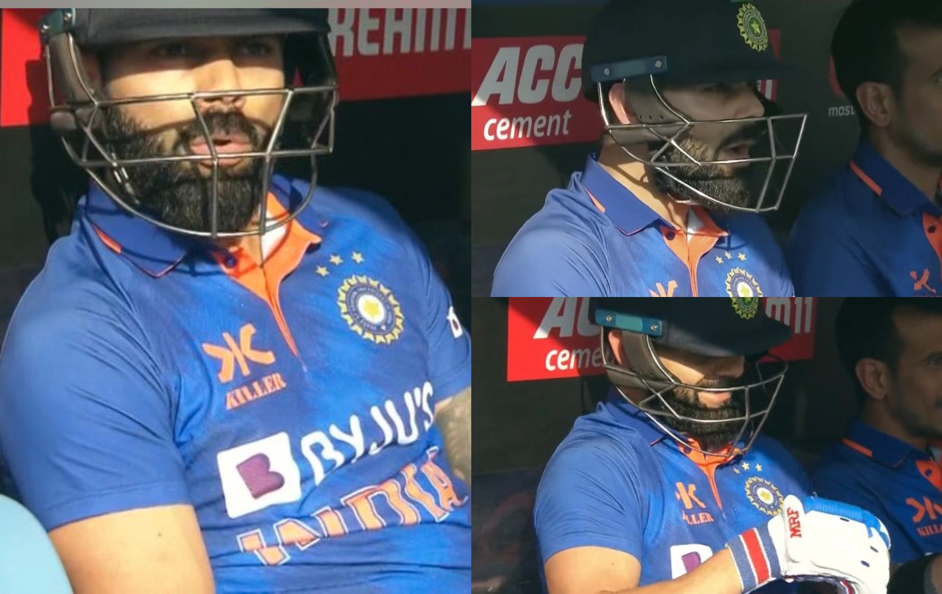 Virat Kohli had some priceless reactions to Shubman Gill surviving a close LBW call | Twitter