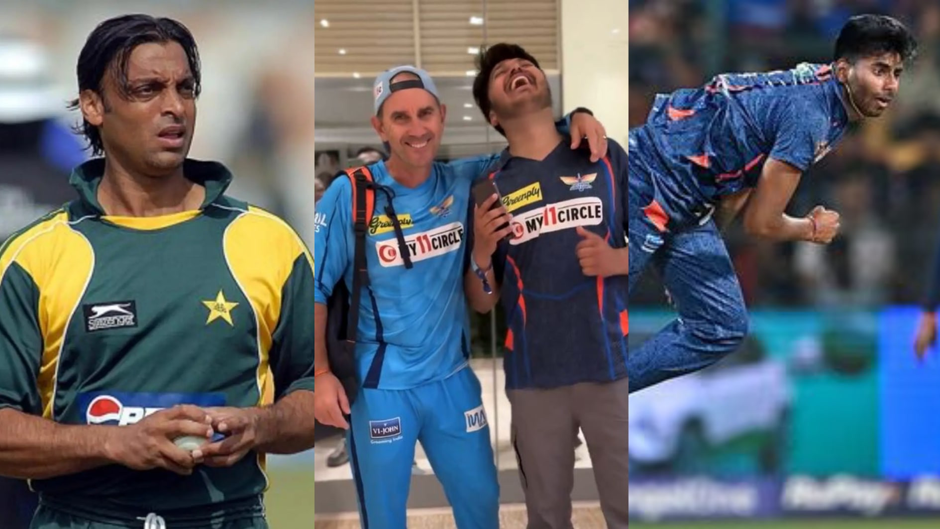 IPL 2024: WATCH- “Fenta maar diya”- Justin Langer teases Shoaib Akhtar; says Mayank Yadav may be a tad faster than him