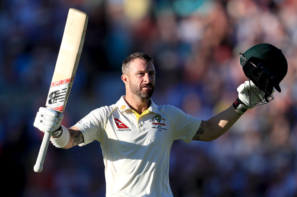 Matthew Wade made a brilliant 4th innings century, his second in this series | Getty