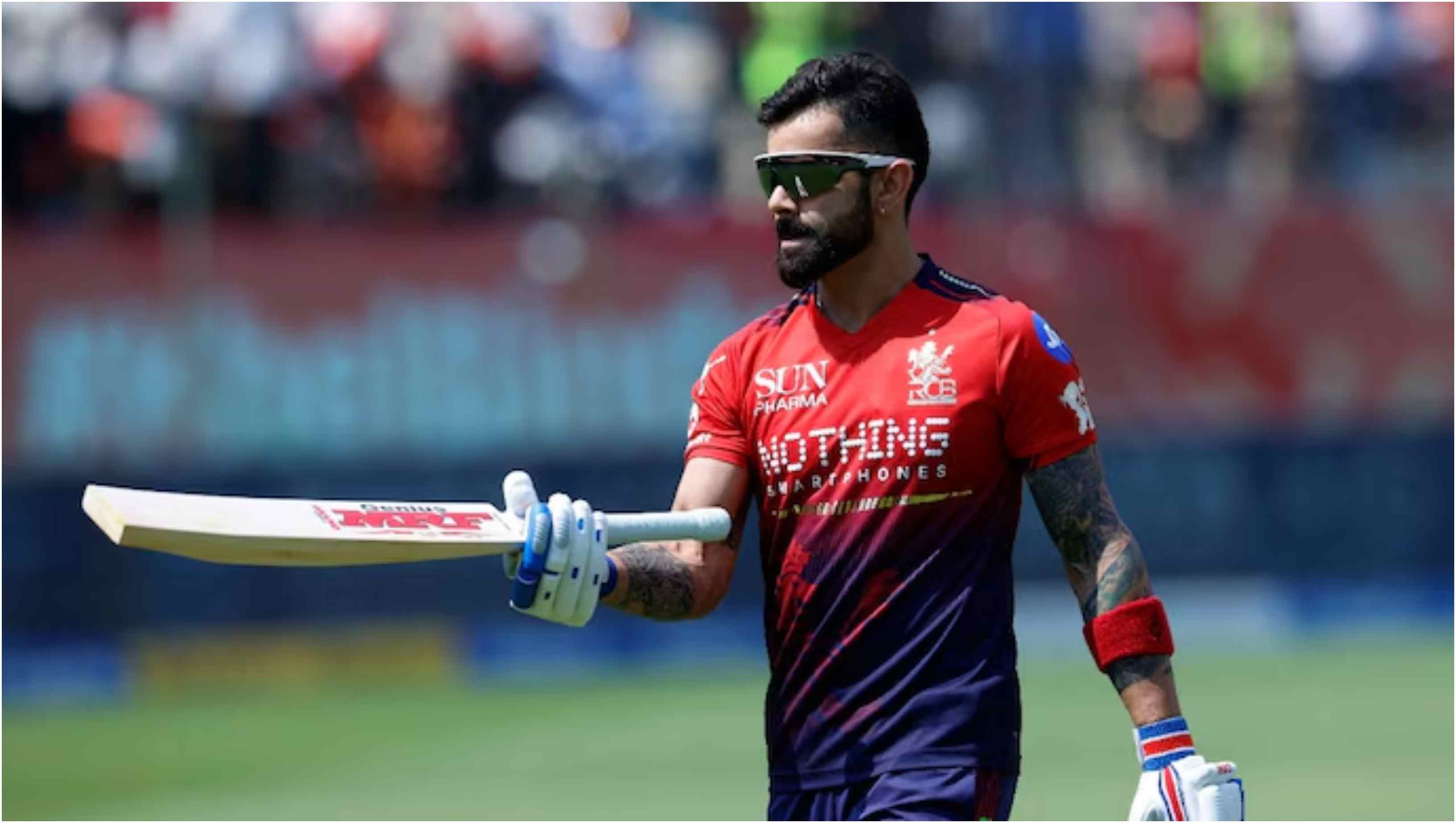 Virat Kohli wearing sunglasses | X