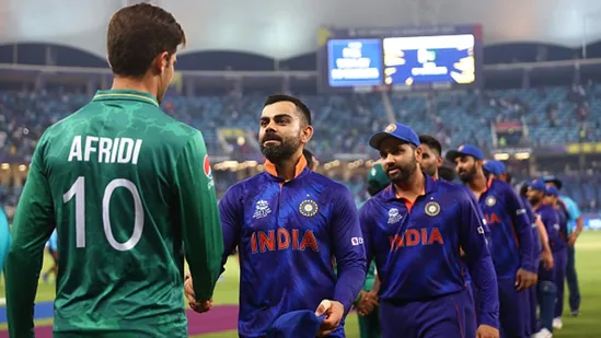 Shaheen Afridi with Team India | Getty Images