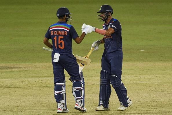 Bhuvneshwar Kumar and Deepak Chahar added 84*runs for the 8th wicket | Getty