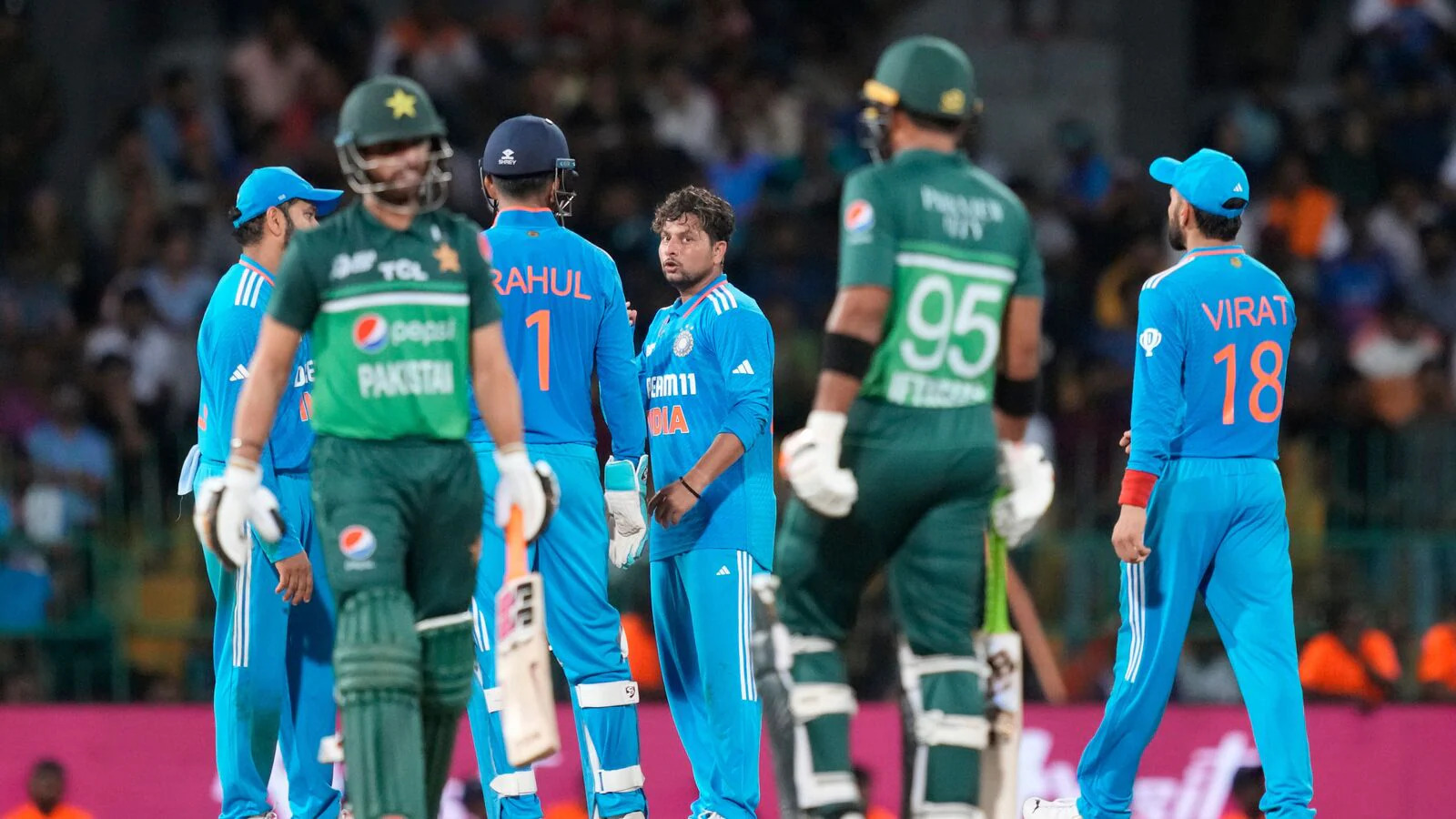 India v Pakistan in 2023 Asia Cup match | Getty