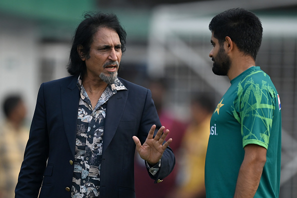 Ramiz Raja and Babar Azam | Getty