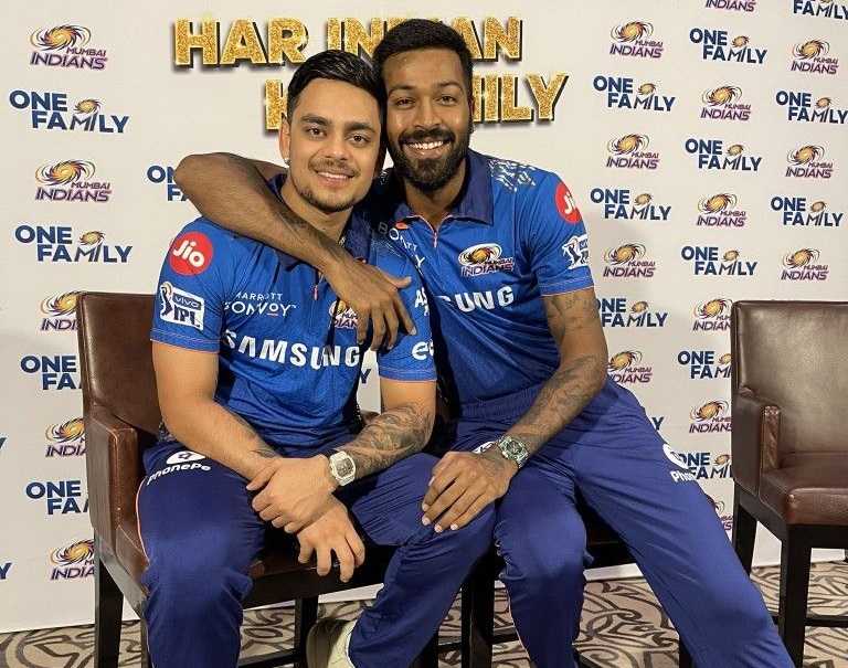 Hardik Pandya and Ishan Kishan for Mumbai Indians | MI X