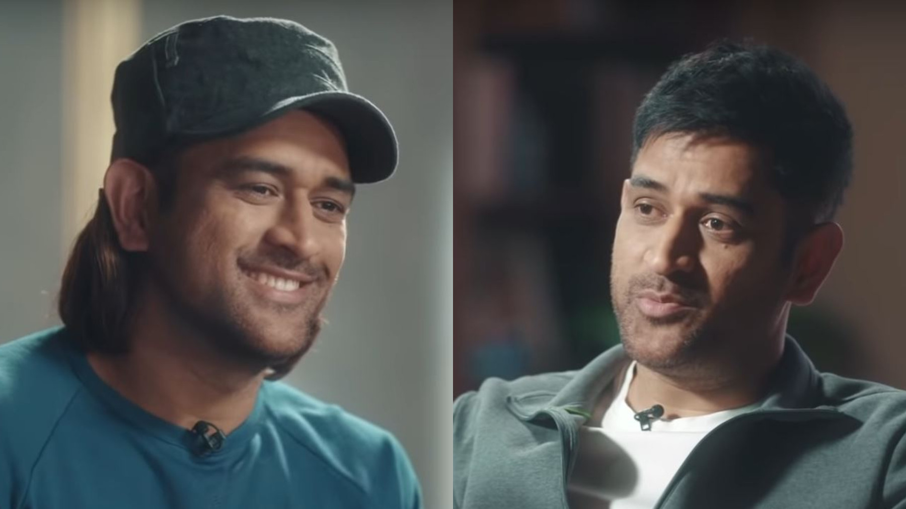 WATCH- MS Dhoni of 2005 has a chat with MS Dhoni of 2021