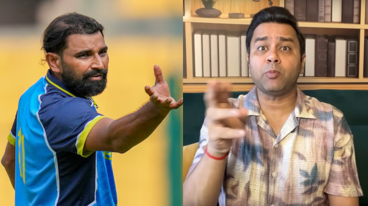 “Full throttle Mohammad Shami wasn’t seen”- Aakash Chopra says selectors aren't convinced about him