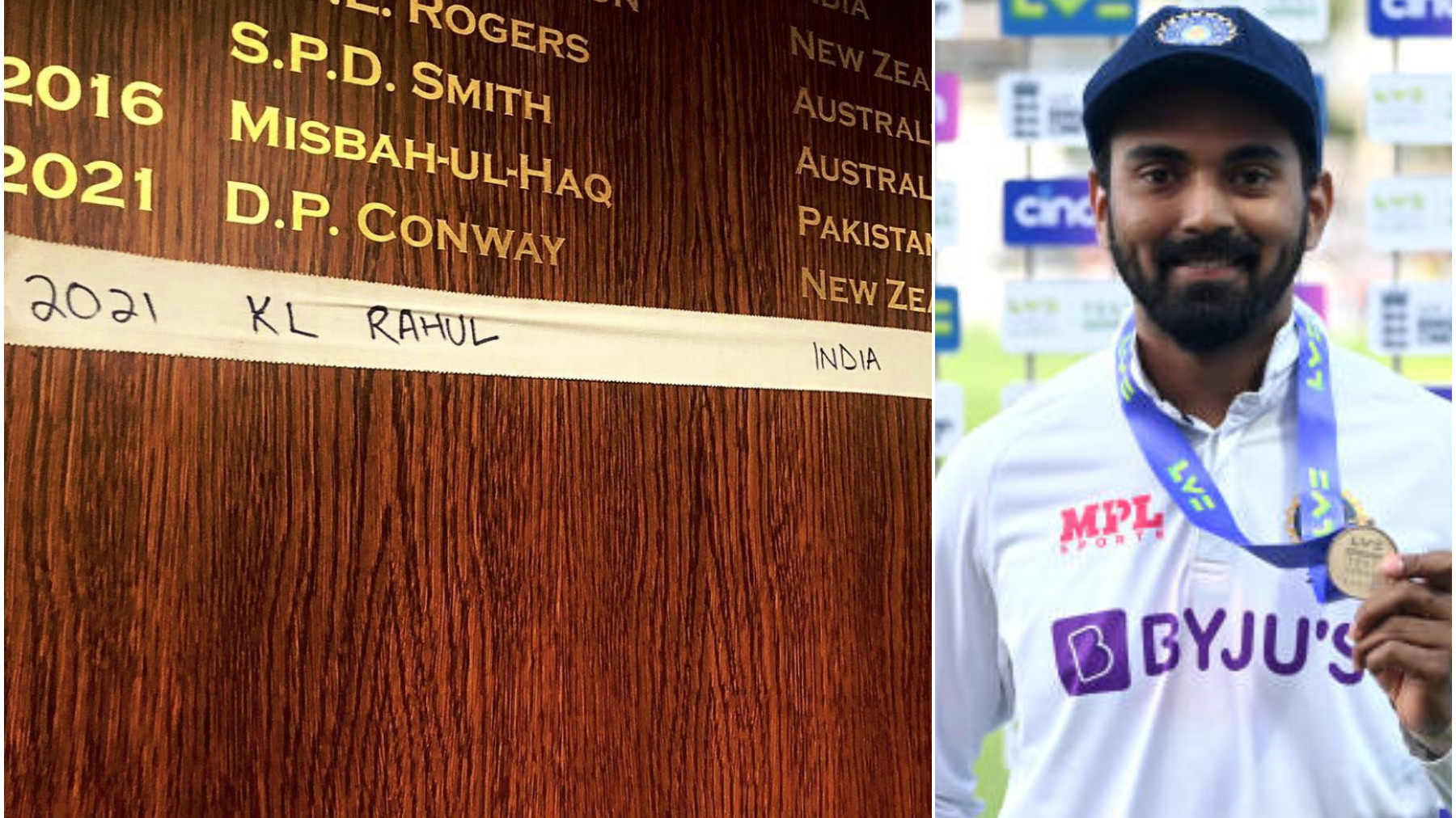 ENG v IND 2021: KL Rahul says he checked Lord's honor board every day to check if his name was up permanently