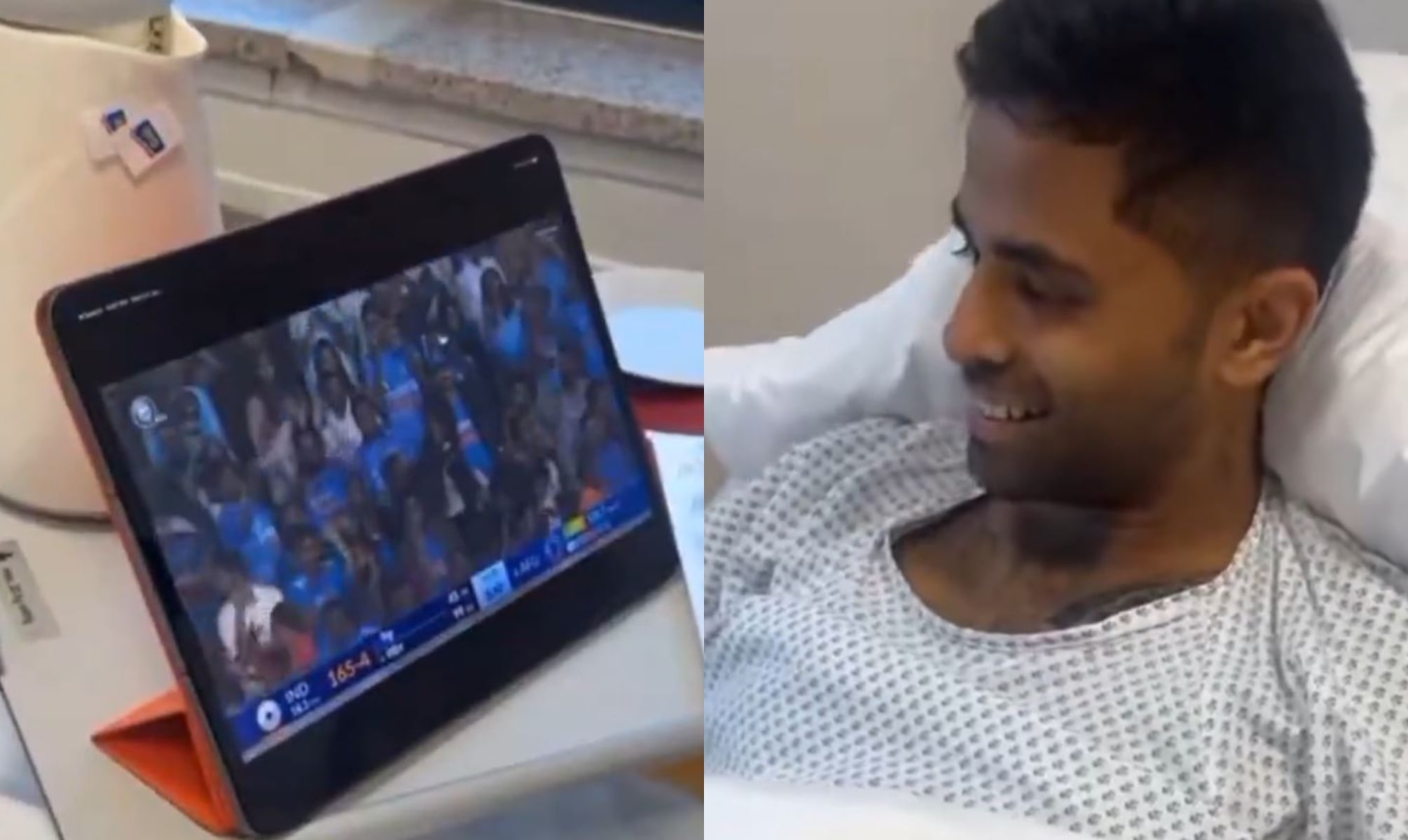 Suryakumar Yadav underwent a surgery on his ankle which he injured in South Africa | X