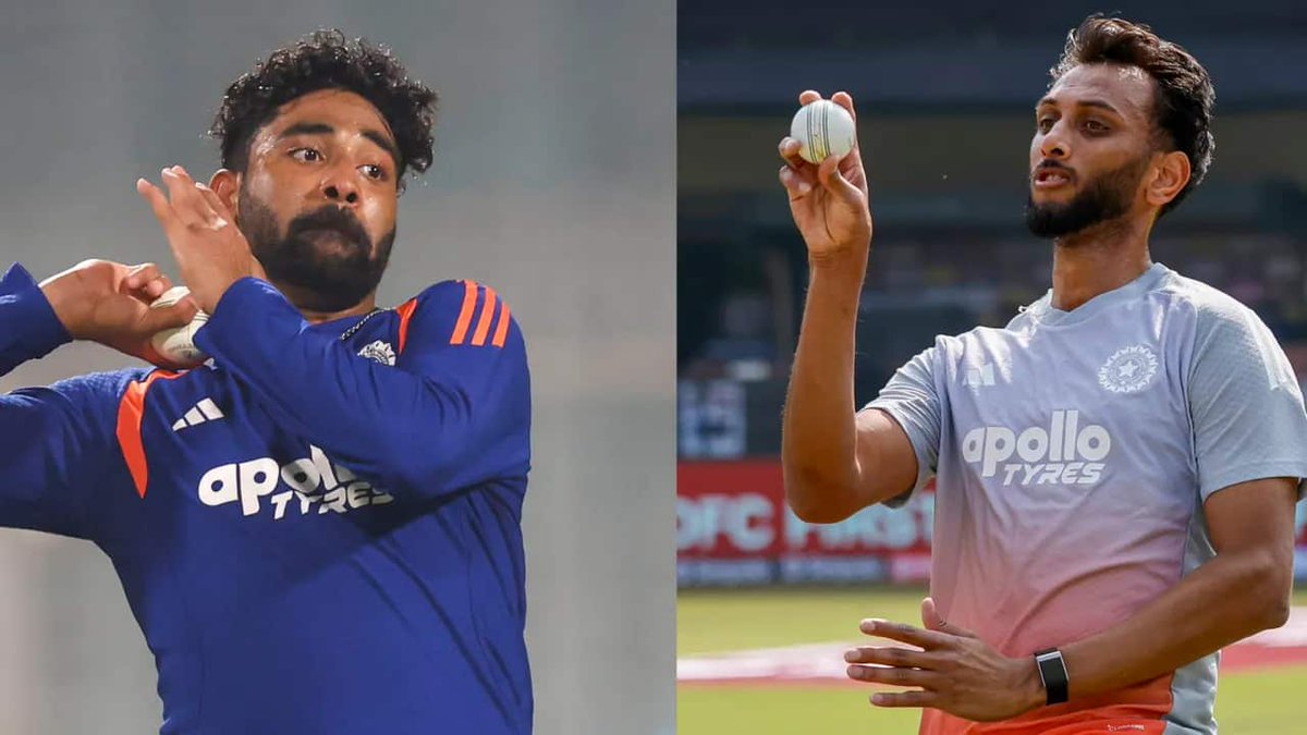 Mohammed Siraj and Prasidh Krishna | BCCI