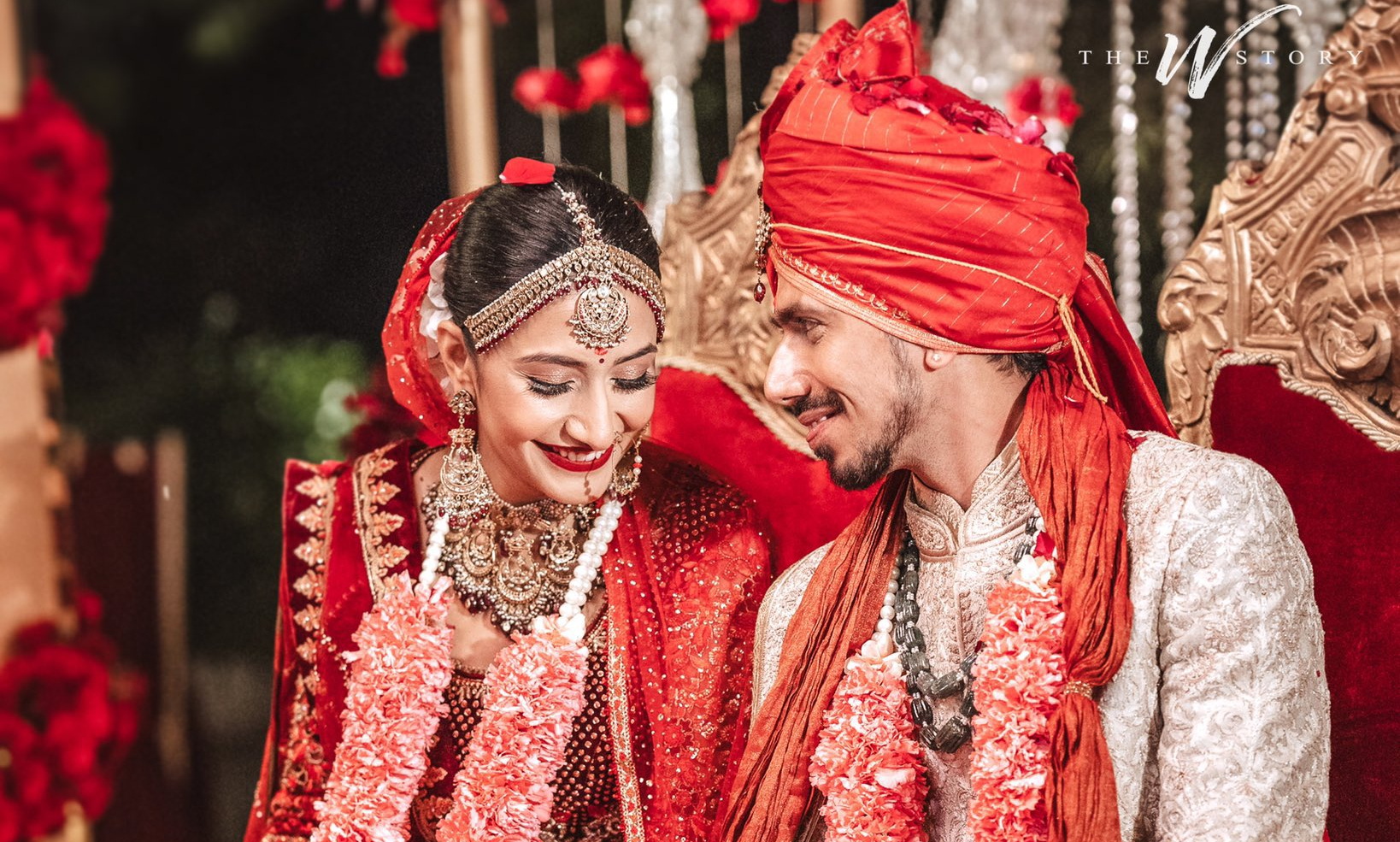 The newly-married couple | Yuzvendra Chahal Twitter
