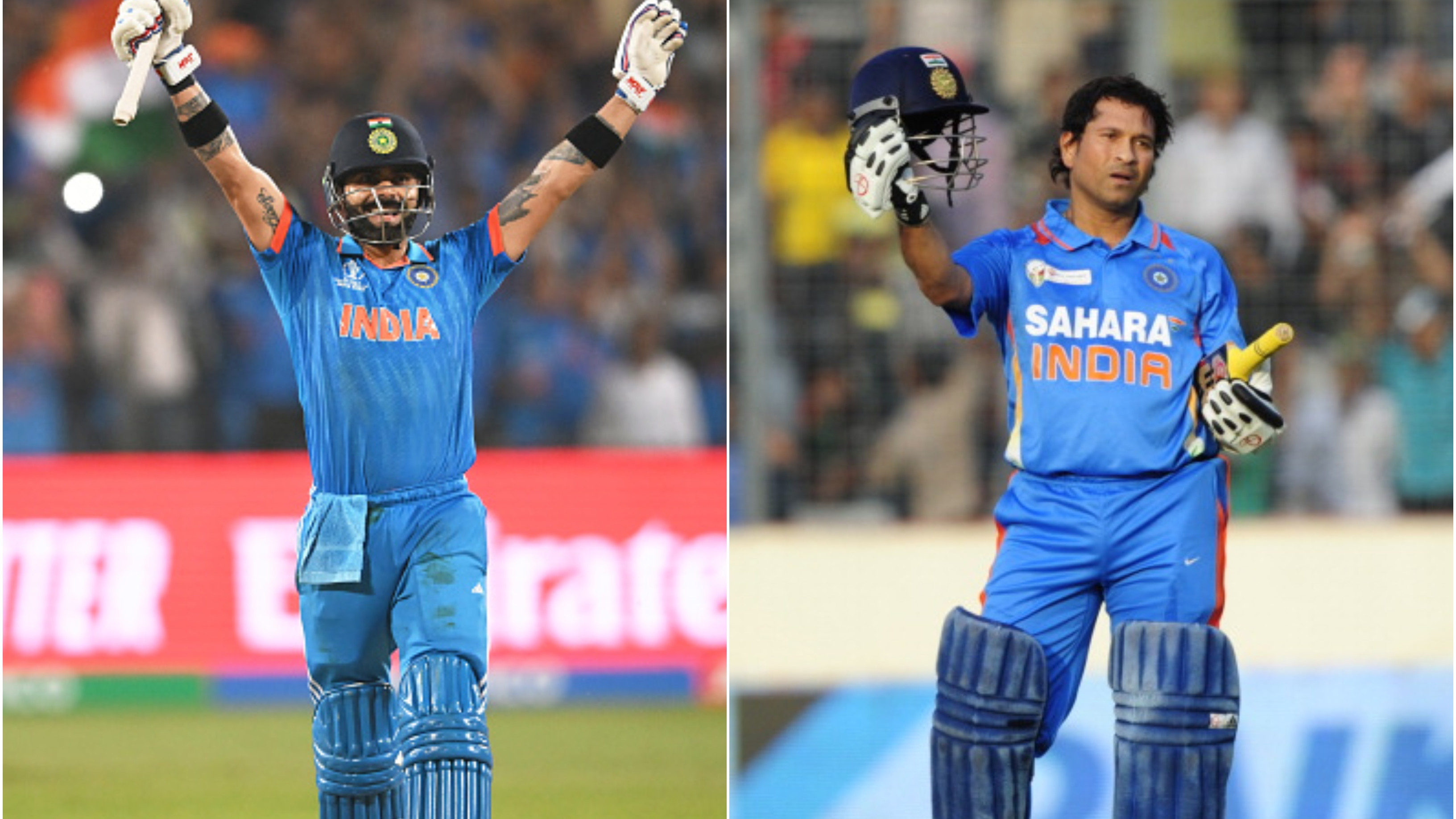 CWC 2023: “Hadn't thought that I'd score so many hundreds,” says Kohli as he nears Tendulkar’s record of 49 ODI tons