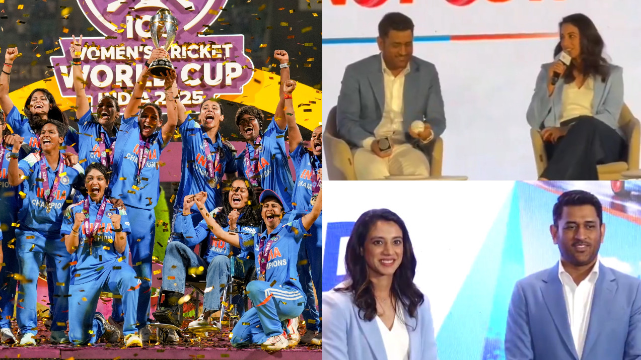 WATCH- “Very happy that..”- Smriti Mandhana reveals MS Dhoni’s WhatsApp message to Indian women's team on World Cup win