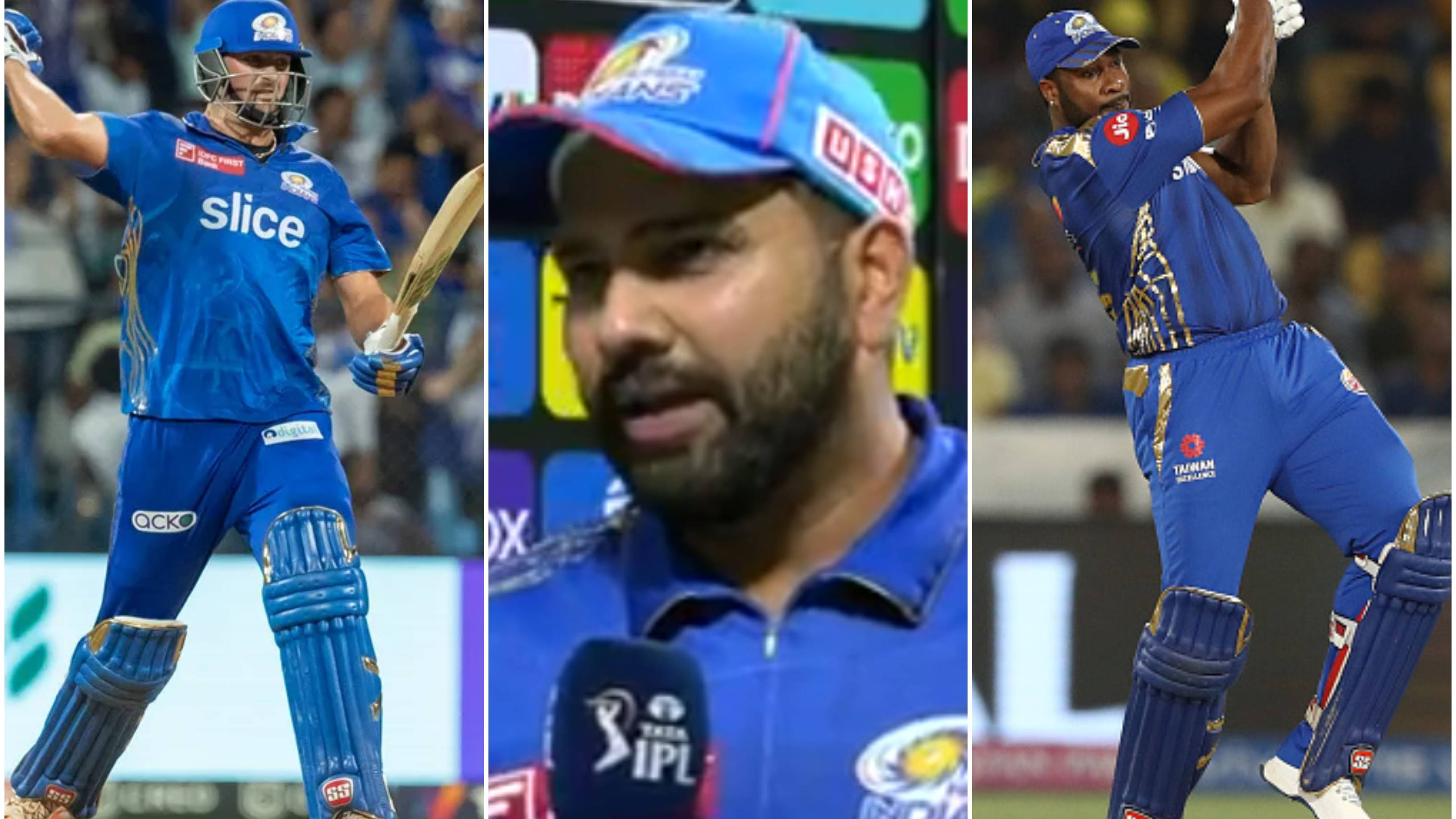 IPL 2023: “Polly's shoes are big to fill,” Rohit Sharma plays down comparisons between Tim David and Kieron Pollard