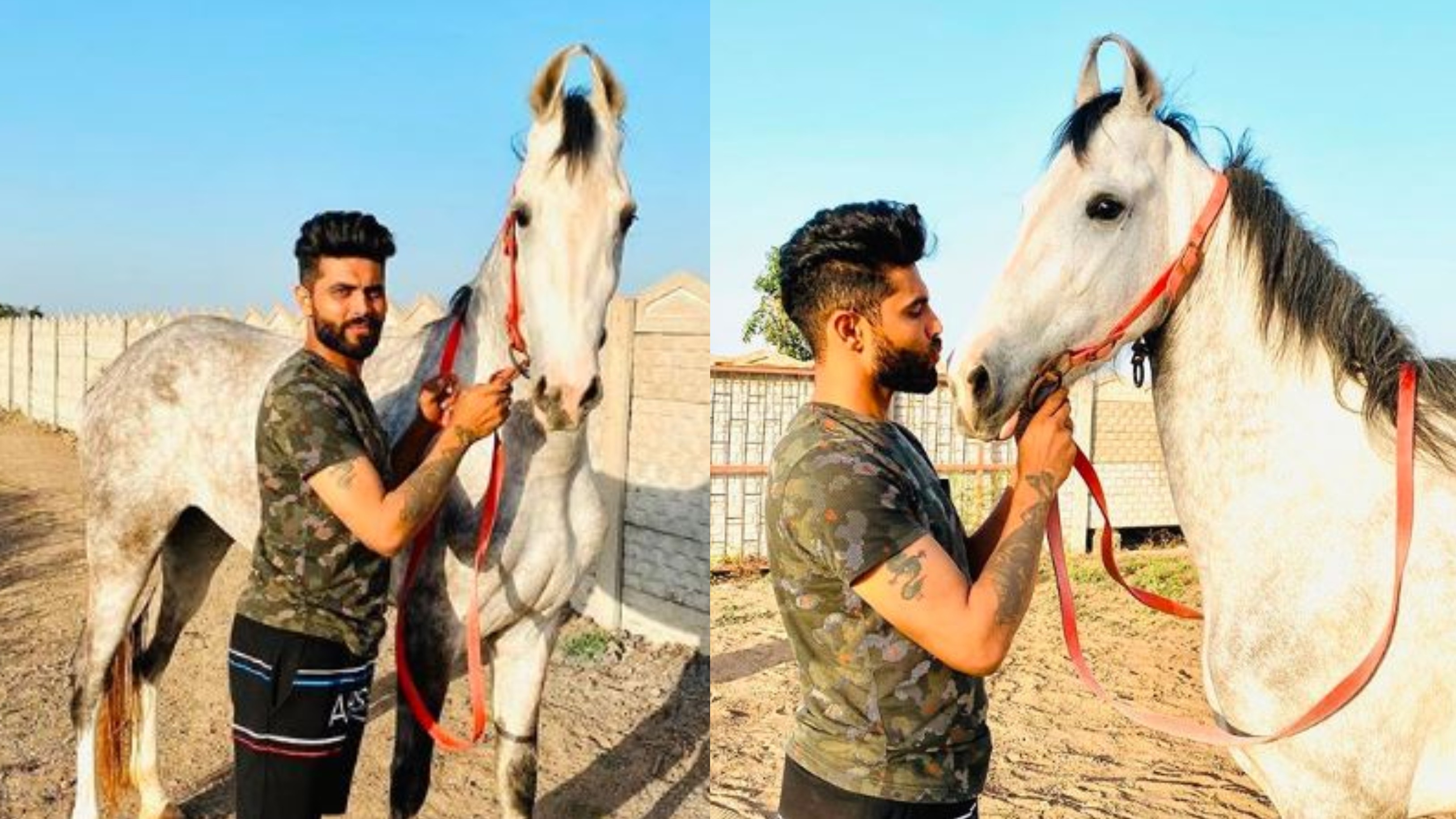 WATCH: Ravindra Jadeja shows passion for horses again; shares a video of him with 