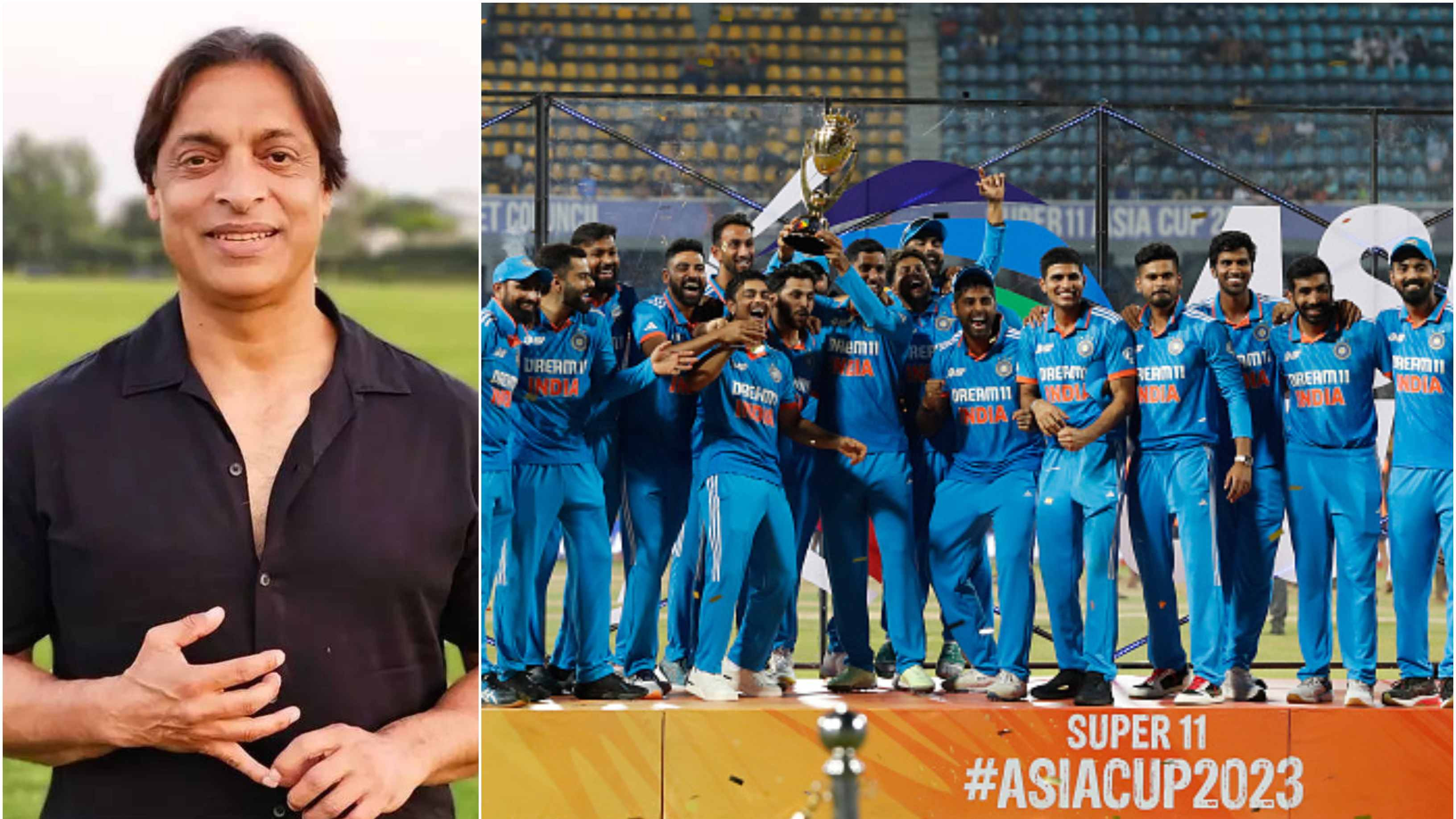 “India could be the most dangerous side in World Cup,” says Shoaib Akhtar after India’s 10-wicket win in Asia Cup final