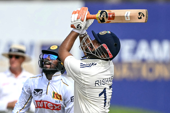 Rishabh Pant in action on Day 2 of Galle Test | Getty