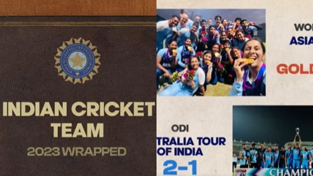 WATCH- BCCI shares Indian cricket's tale of triumphs and heartbreaks from an eventful 2023