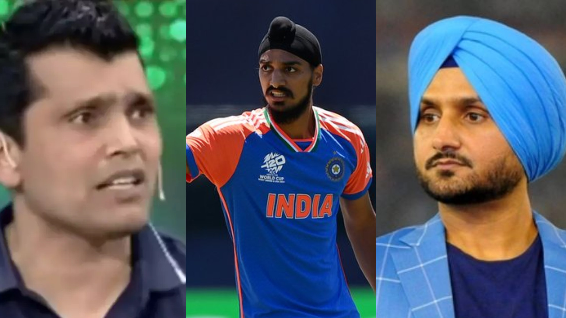 T20 World Cup 2024: WATCH- Kamran Akmal makes racist “12 baj gaye” remark on Sikh Arshdeep Singh; Harbhajan Singh reacts