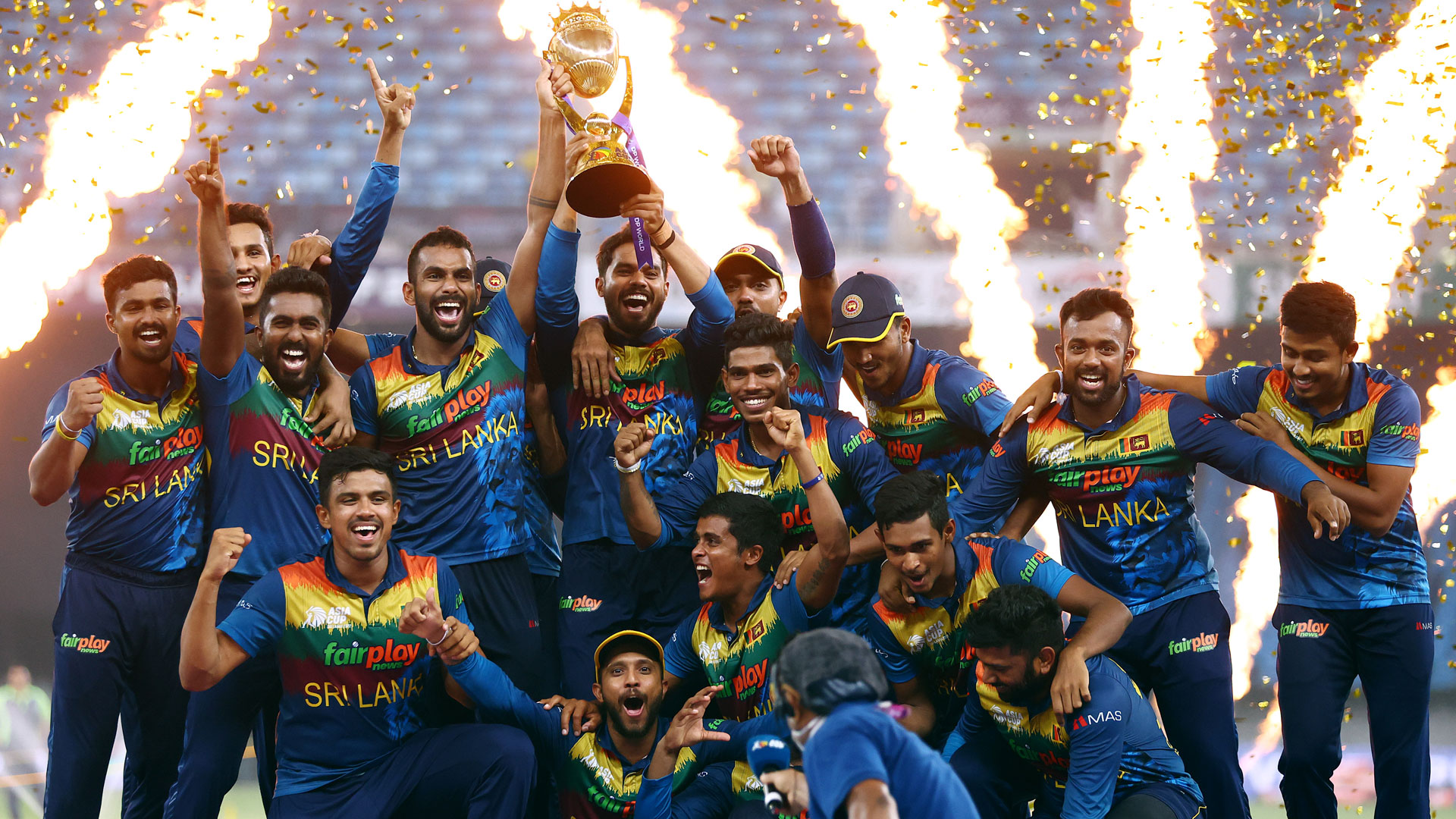 Sri Lanka won their 6th Asia Cup title | Getty