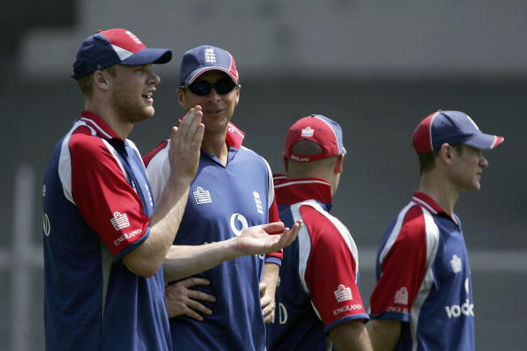Troy Cooley with Andrew Flintoff | Getty