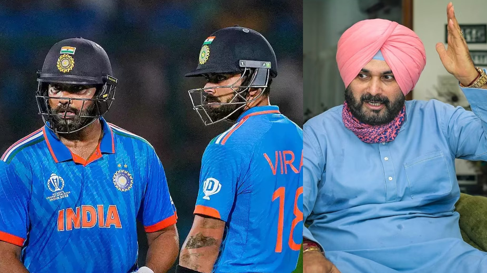 “They will be needed”- Navjot Singh Sidhu on Virat Kohli and Rohit Sharma playing T20 World Cup 2024