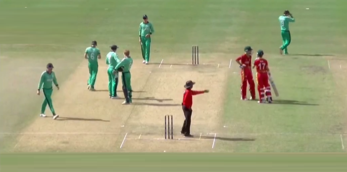 Ireland U19 vs Zimbabwe U19 | Twitter