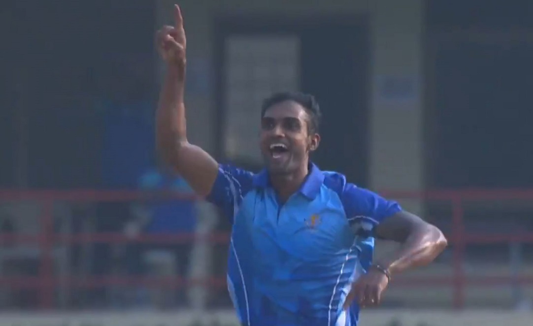 Abhimanyu Mithun picked five wickets in an over | Twitter