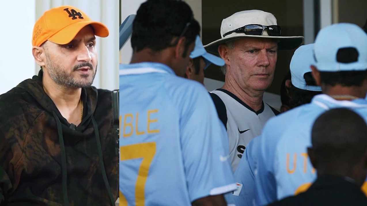 WATCH- “Our team was strong and close-knit, and he broke it apart”- Harbhajan Singh says Greg Chappell weakened India to benefit Australia