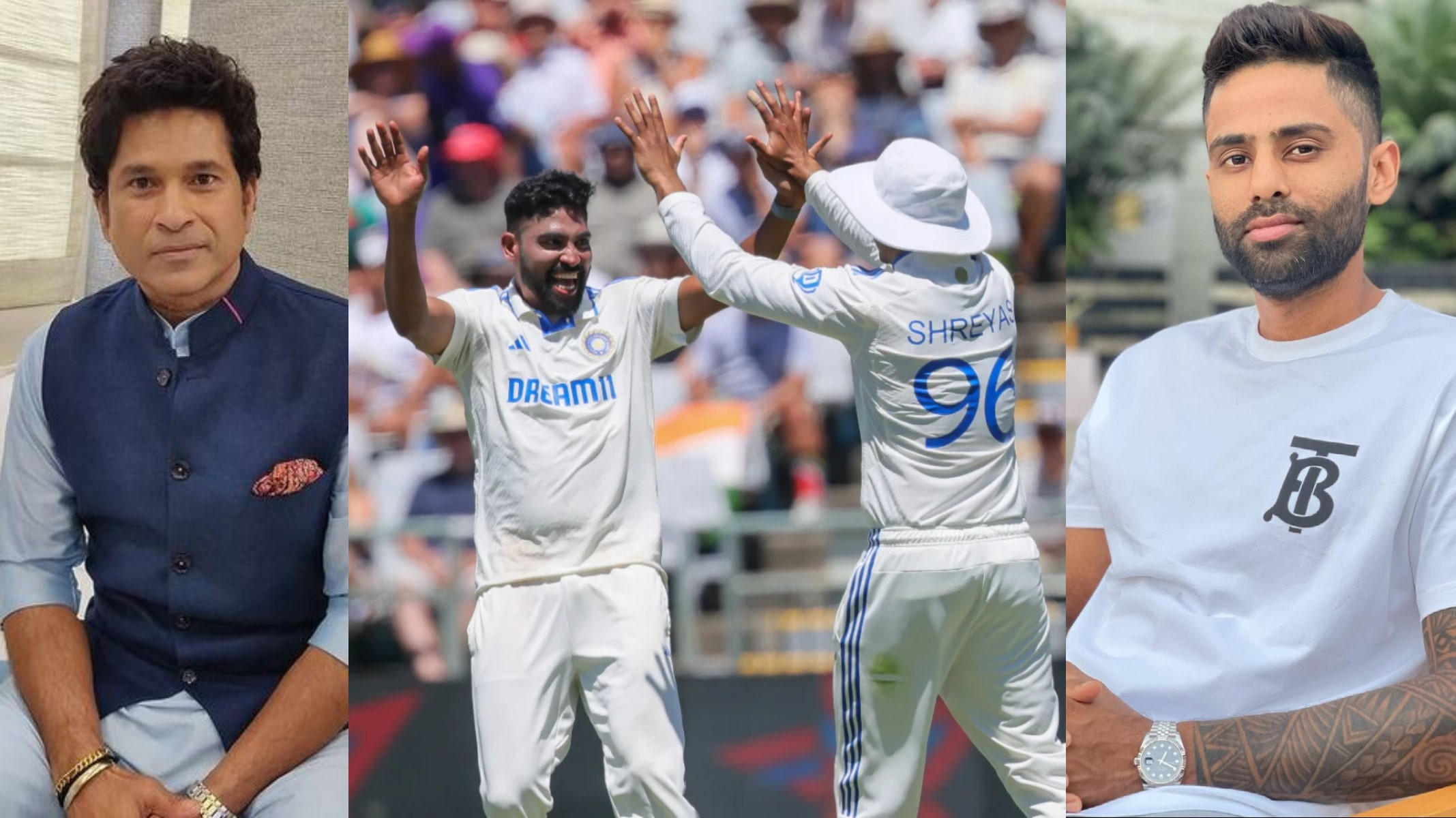 SA v IND 2023-24: Indian cricket fraternity reacts after South Africa dismissed for 55 runs; Mohammed Siraj takes 6/15