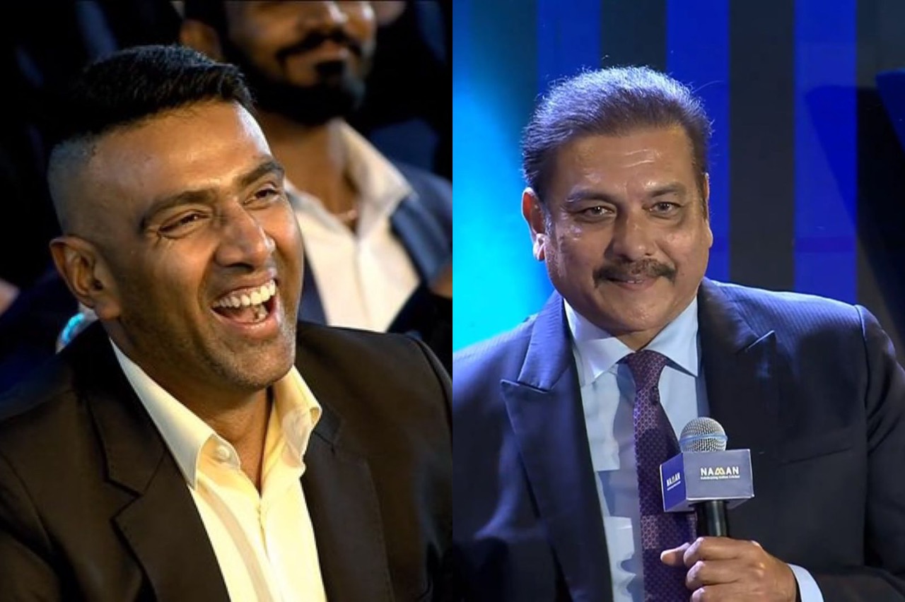 R Ashwin and Ravi Shastri | BCCI