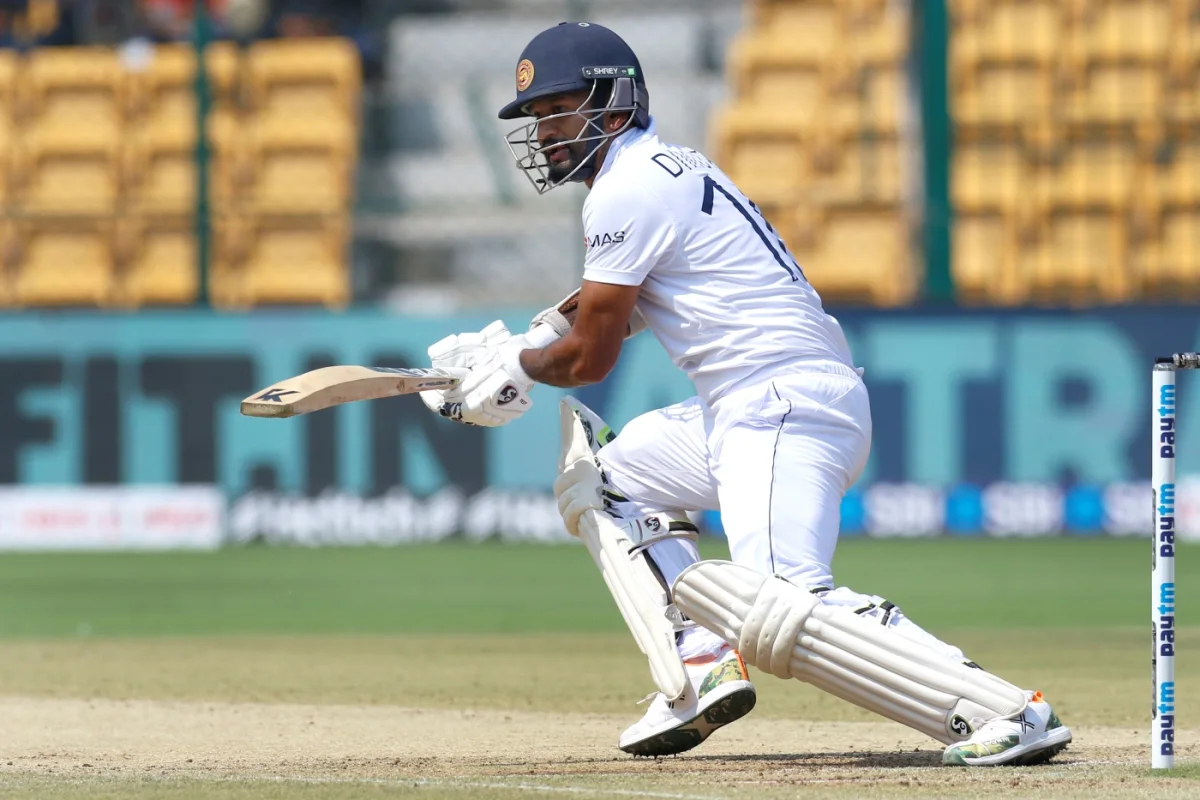 Dimuth Karunaratne fell for 107 runs in Bengaluru Test | BCCI