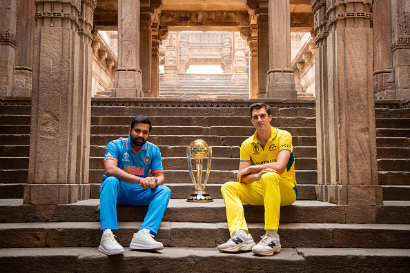 Rohit Sharma and Pat Cummins | Getty Images