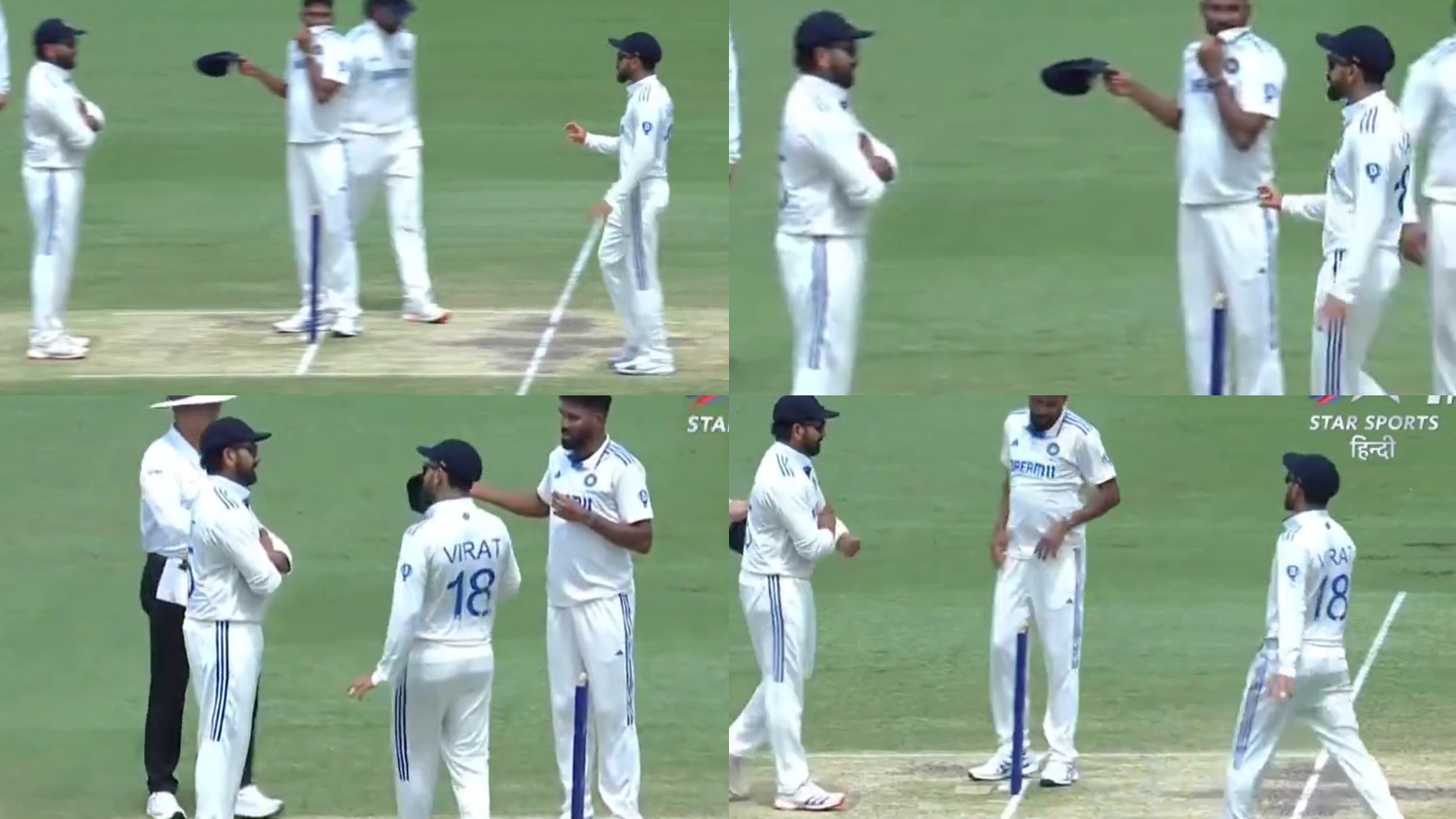 BGT 2024: WATCH- Virat Kohli discards Rohit Sharma’s advice, tells Mohammed Siraj his plan to get Steve Smith out