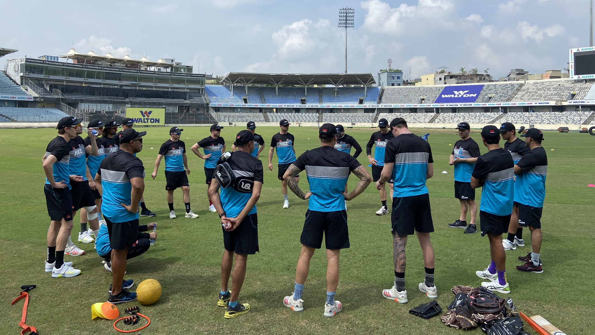 New Zealand is gearing up for the T20I series in Bangladesh | NZC Twitter