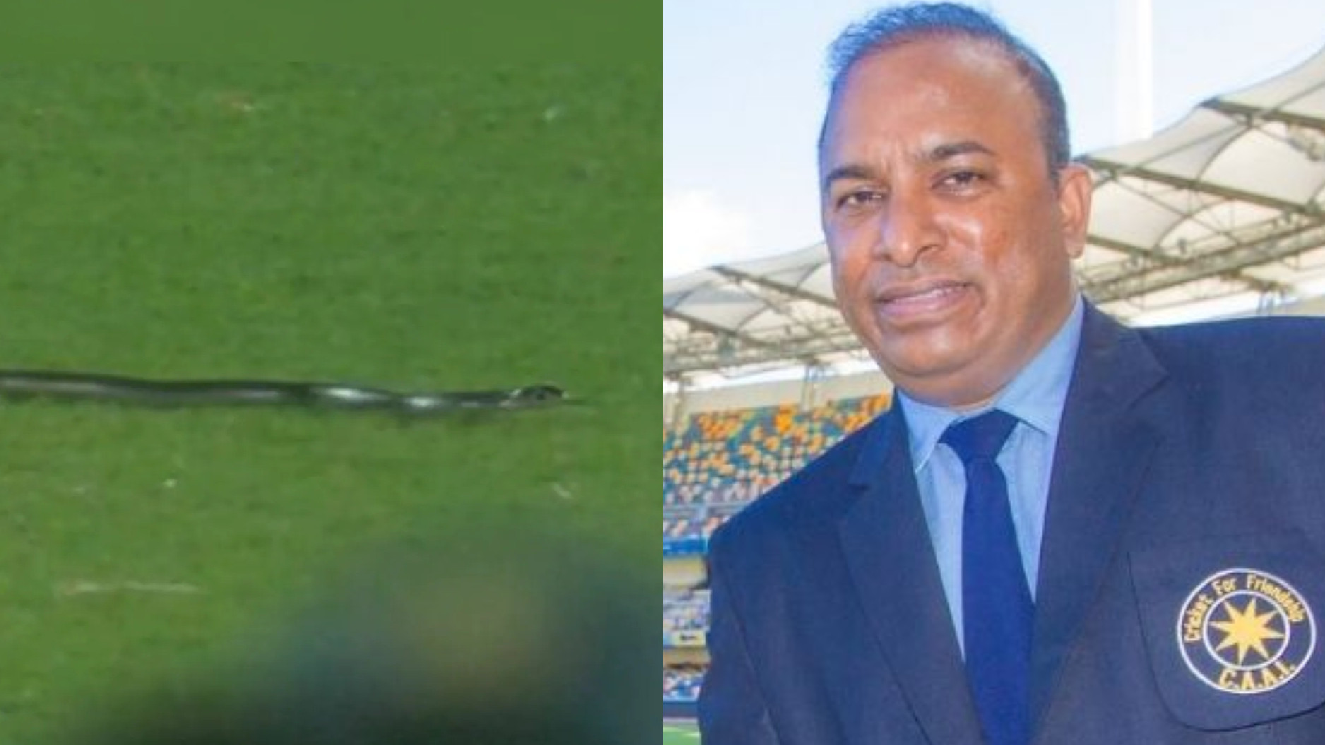 IND v SA 2022: ‘The snake was enjoying the match’- ACA president Devajit Saikia after the reptile halted the second T20I