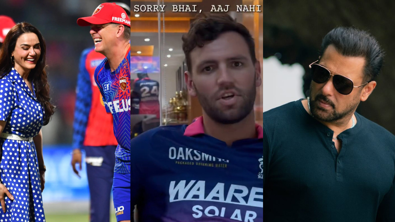 IPL 2026: WATCH- “Sorry bhai, aaj nahi”- RR's Donovan Ferreira tells Salman Khan in reply to his ‘Zinta’s team won kya’ post PBKS' loss