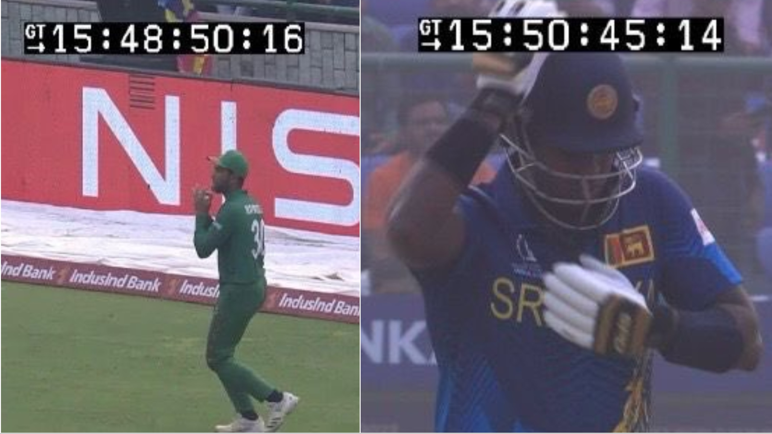 CWC 2023: Angelo Mathews provides video evidence to prove umpires wrong after being ruled ‘timed out’ vs Bangladesh