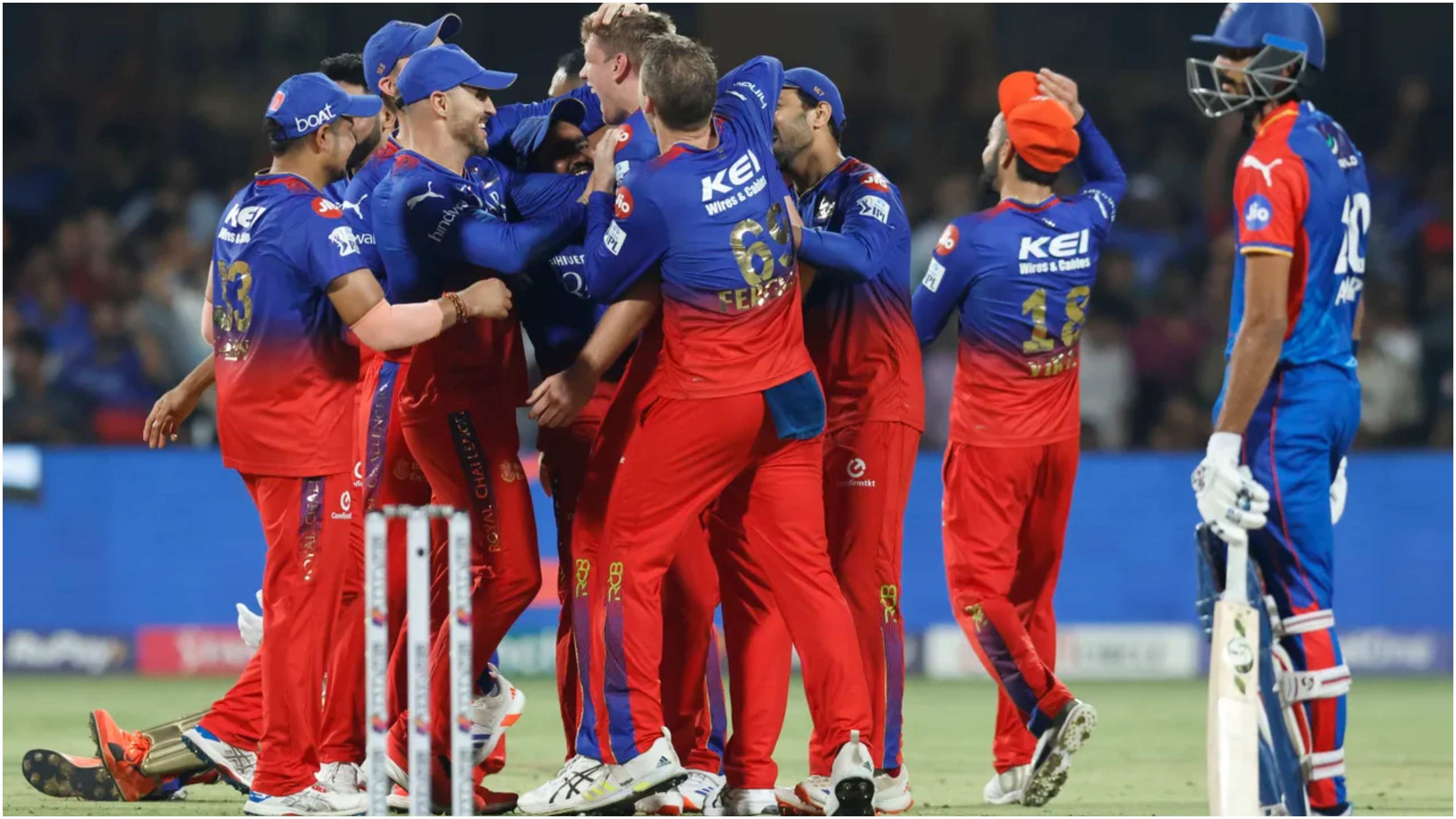 RCB outplayed DC at the Chinnaswamy Stadium | BCCI-IPL