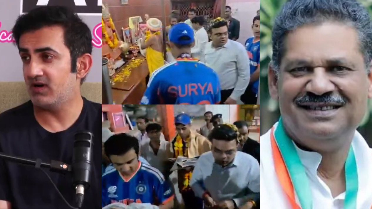 WATCH- ‘You are degrading your own players and team’- Gambhir on Kirti Azad’s T20 World Cup trophy in temple statement