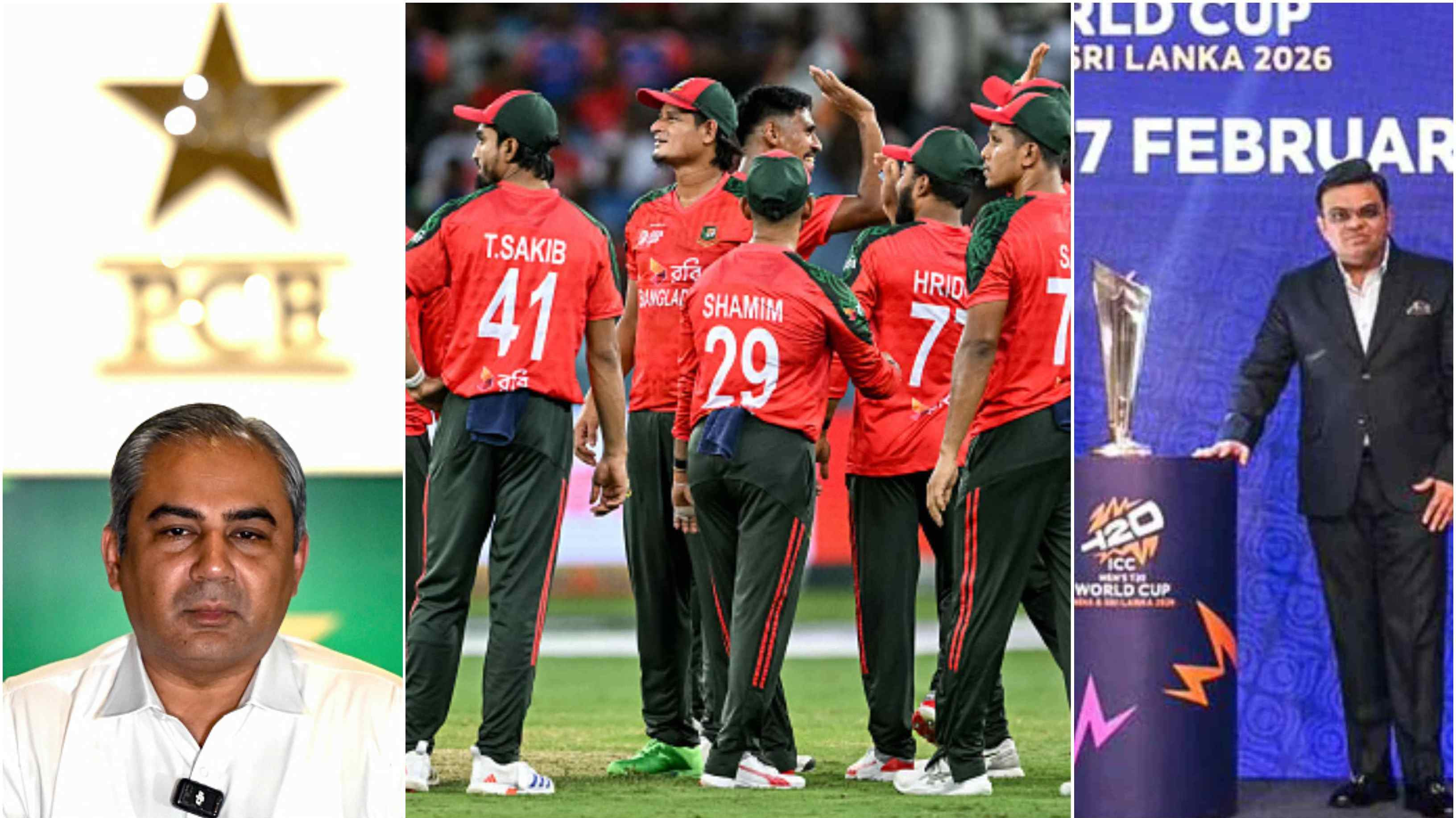 PCB supports Bangladesh's stance of refusing to play T20 World Cup 2026 matches in India: Report