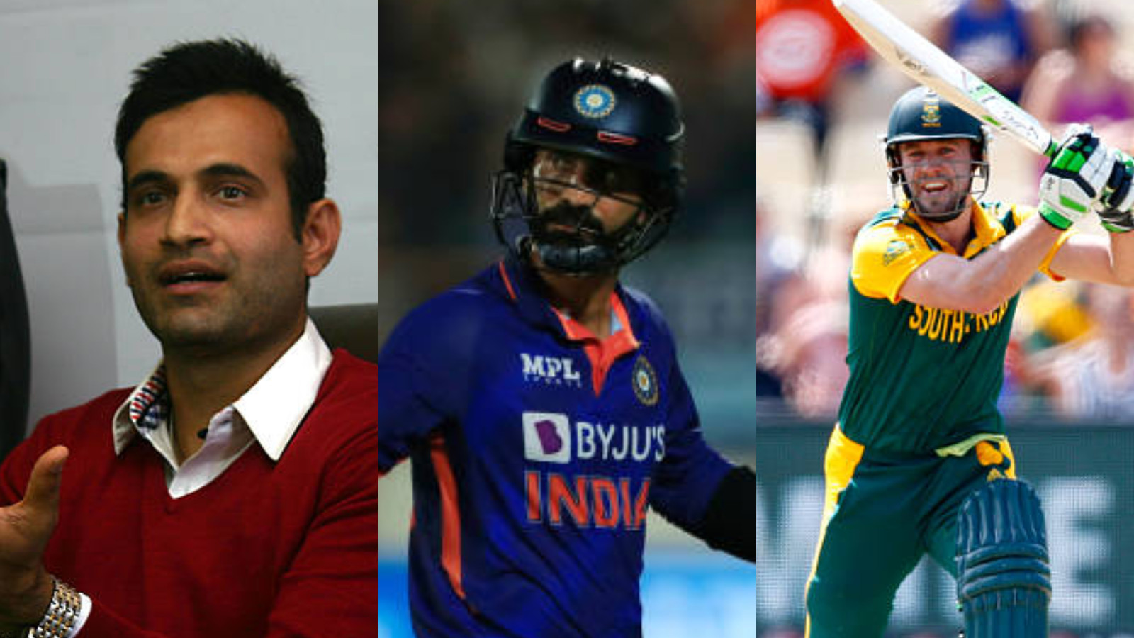 IND v SA 2022: Irfan Pathan points out a huge similarity between Dinesh Karthik and AB de Villiers