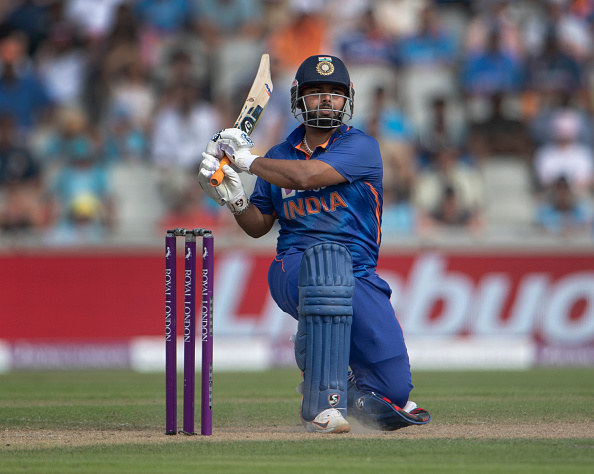 Rishabh Pant made his maiden ODI century - 125* | Getty