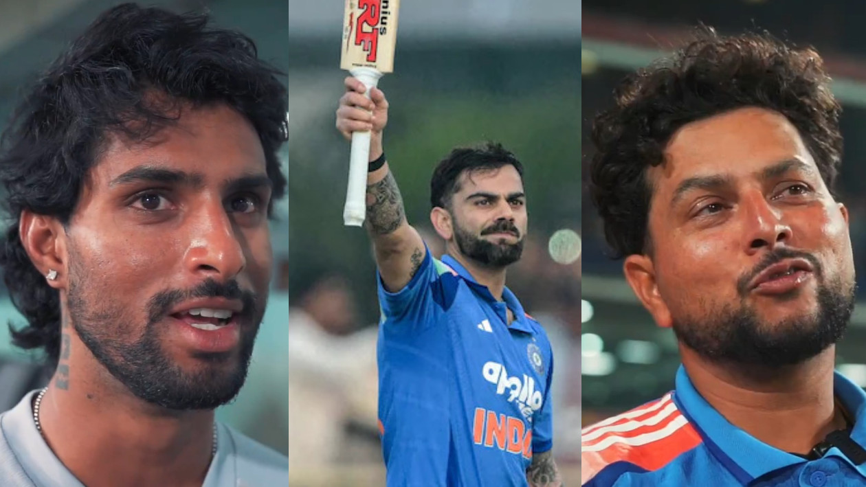 IND v SA 2025: WATCH- “One of the best knocks”- Virat Kohli’s 52nd ODI ton lauded by Kuldeep Yadav and Tilak Varma