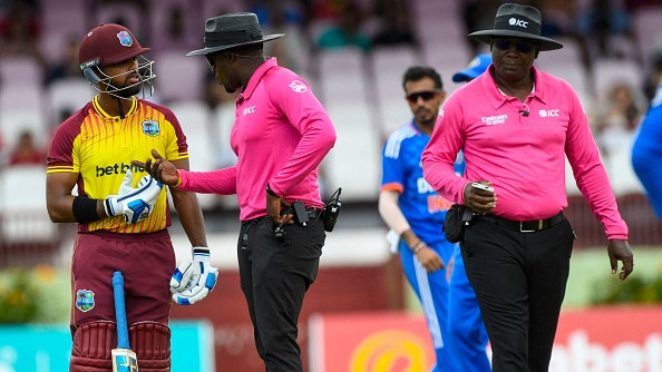 WI v IND 2023: Nicholas Pooran fined for criticising on-field umpires during second T20I against India