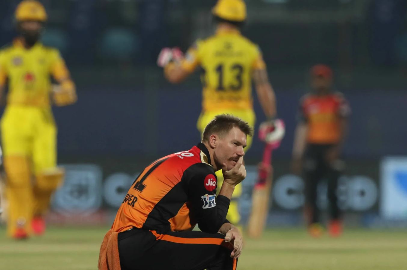 David Warner was not only sacked as an SRH skipper but also removed from their plying XI | BCCI/IPL