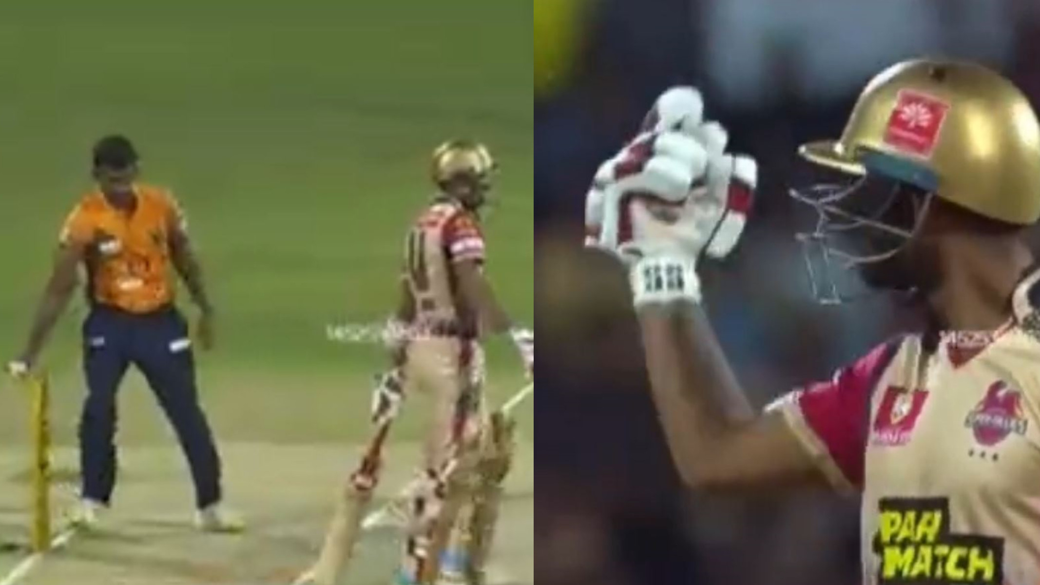 WATCH- N Jagadeesan gets mankaded during TNPL 2022 match; gives middle finger gesture in reply