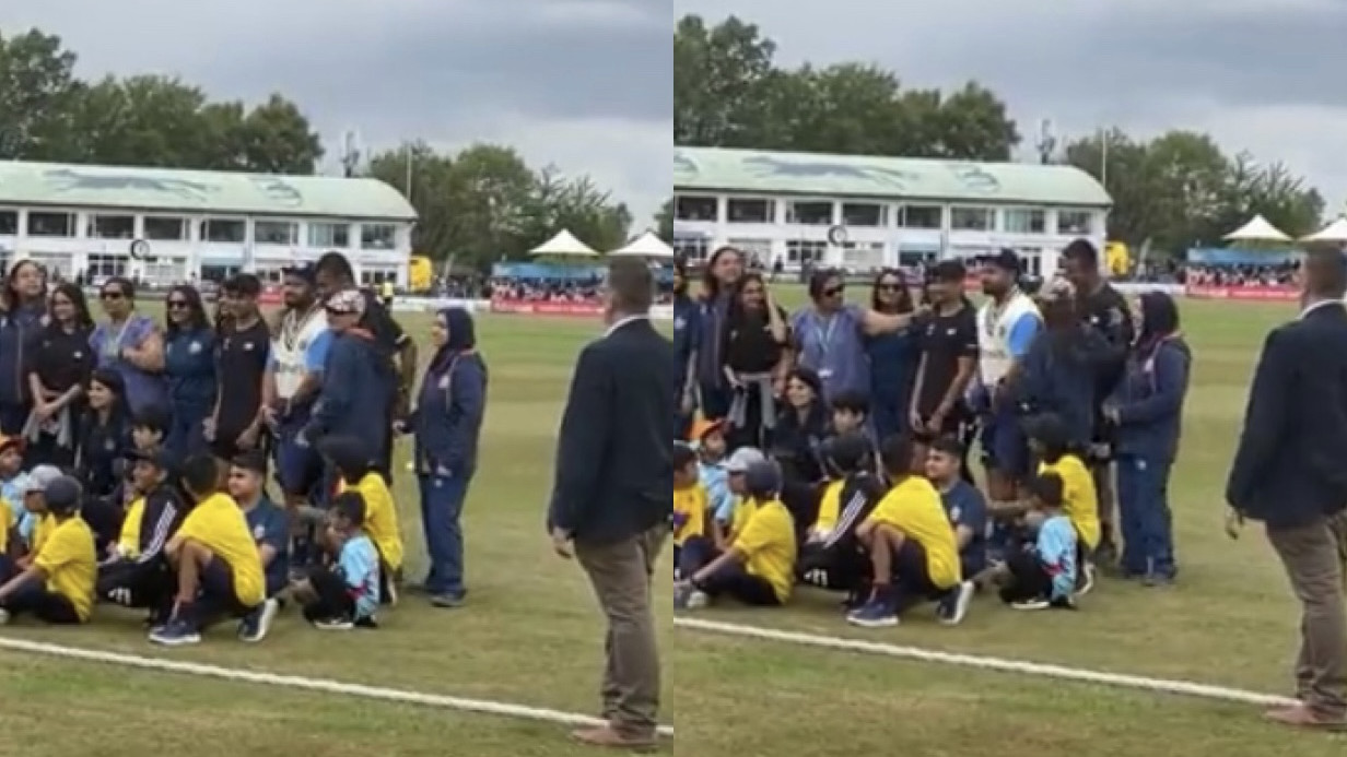 ENG v IND 2022: WATCH - Pant signs autographs and takes group pictures with fans despite not being allowed 